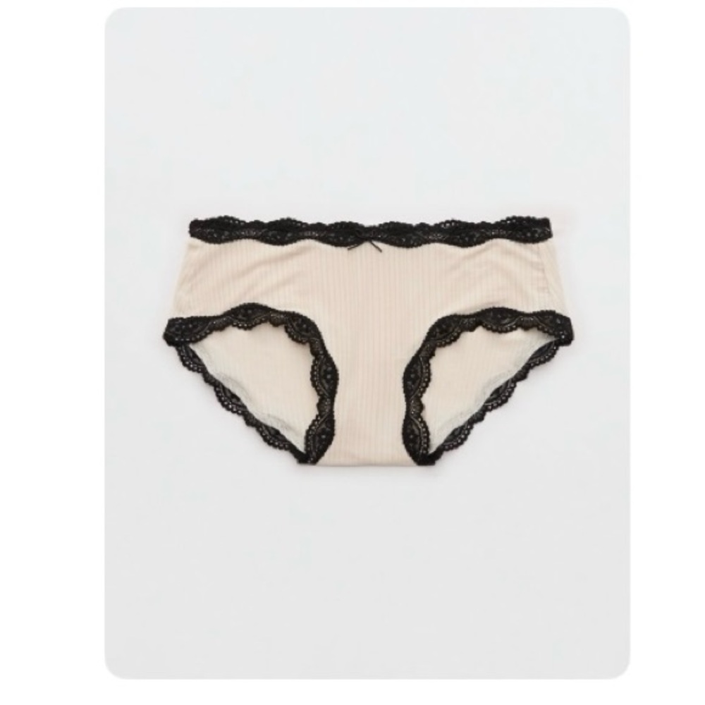 NWT Aerie Superchill Modal Lace Boybrief Panty
